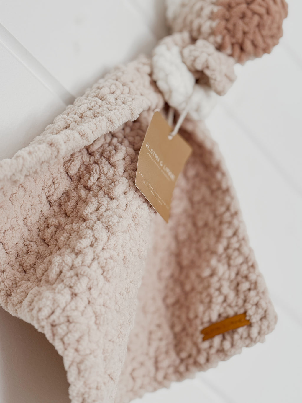 Blankie Friend Mini Moo | Beige + White + Latte