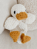 Della Duck | White + Mustard