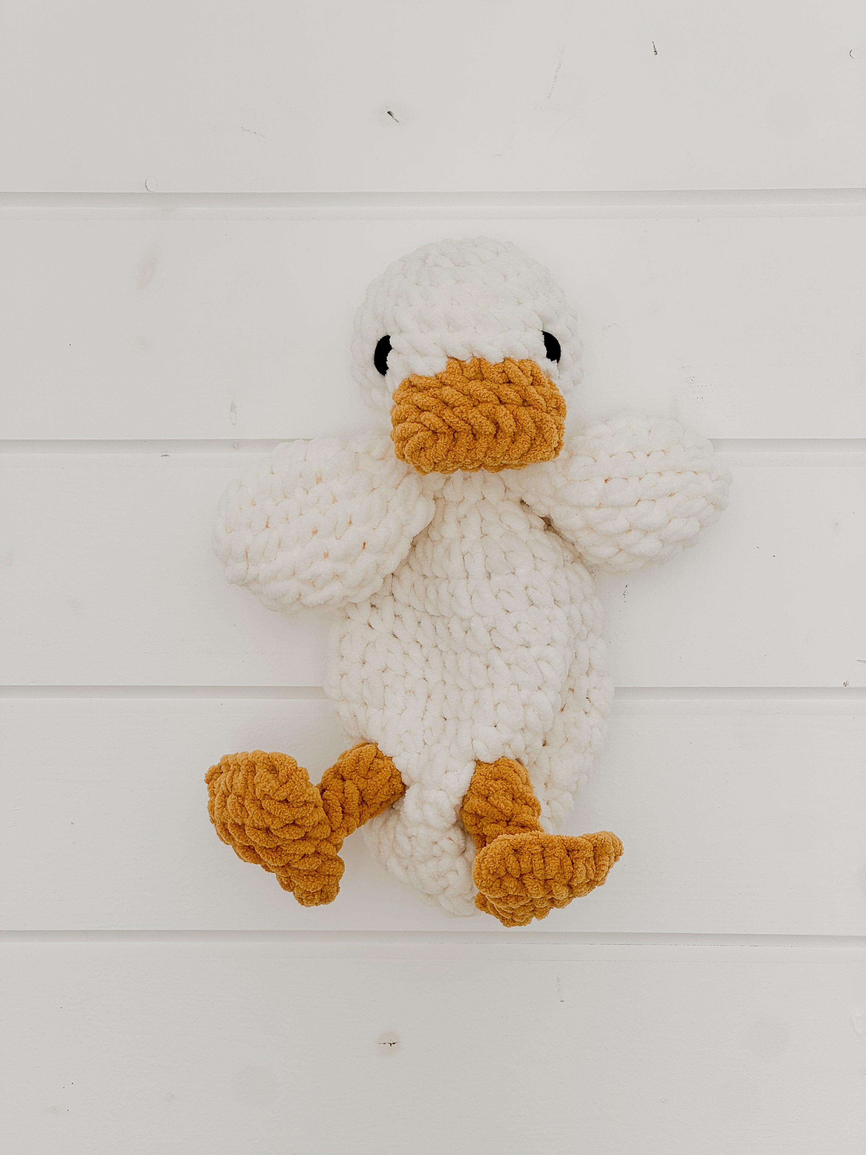 Della Duck | White + Mustard