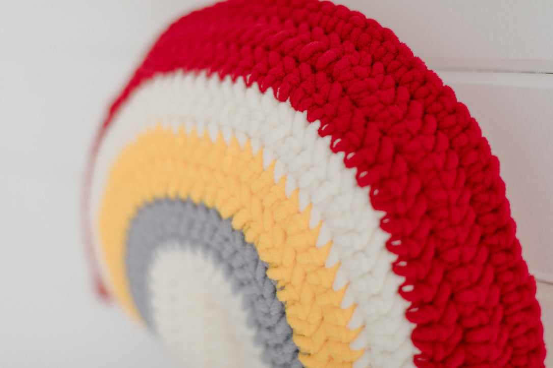 Rainbow Cushion | Colour Me Happy