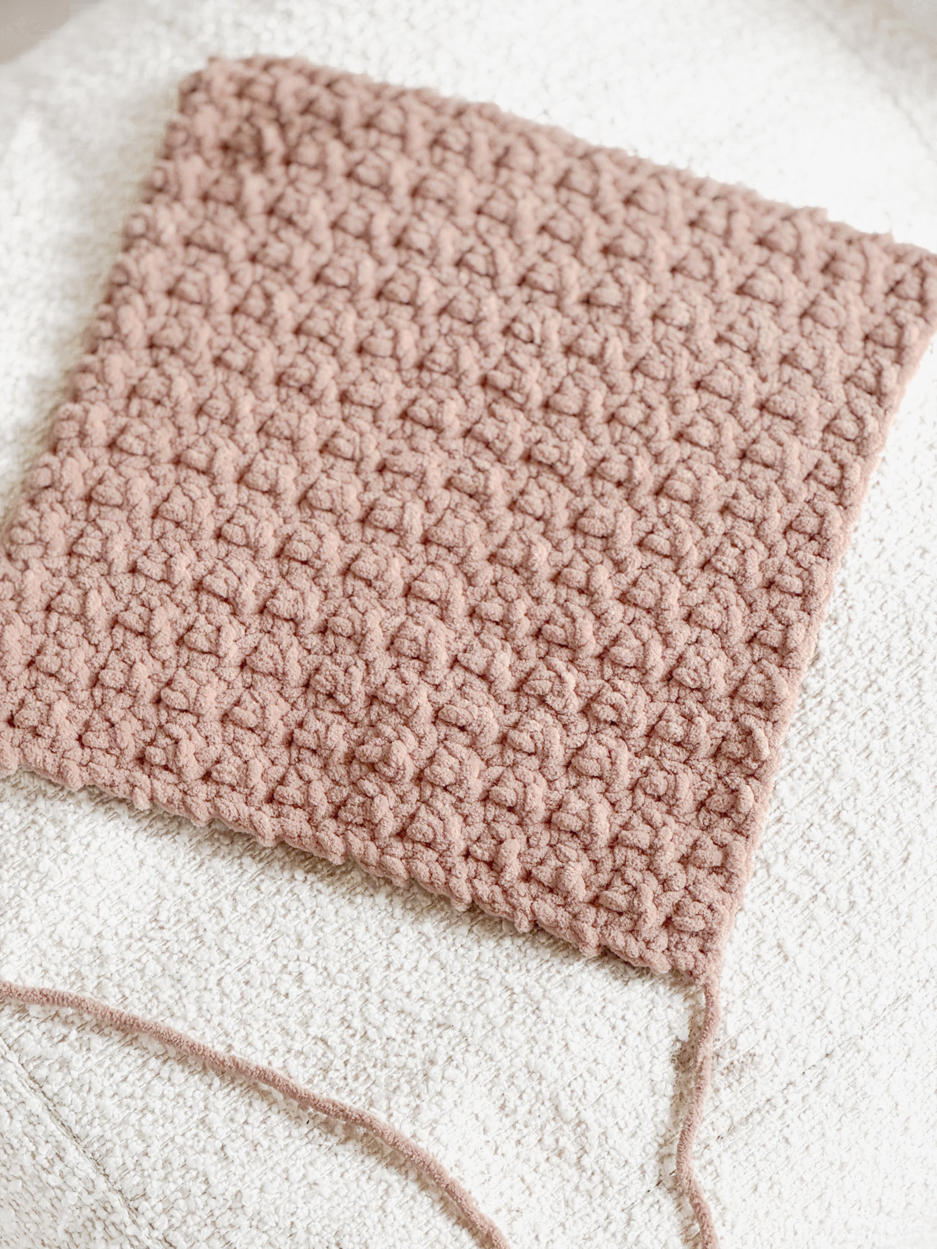 Mini Moo Blankie Friend Crochet Pattern
