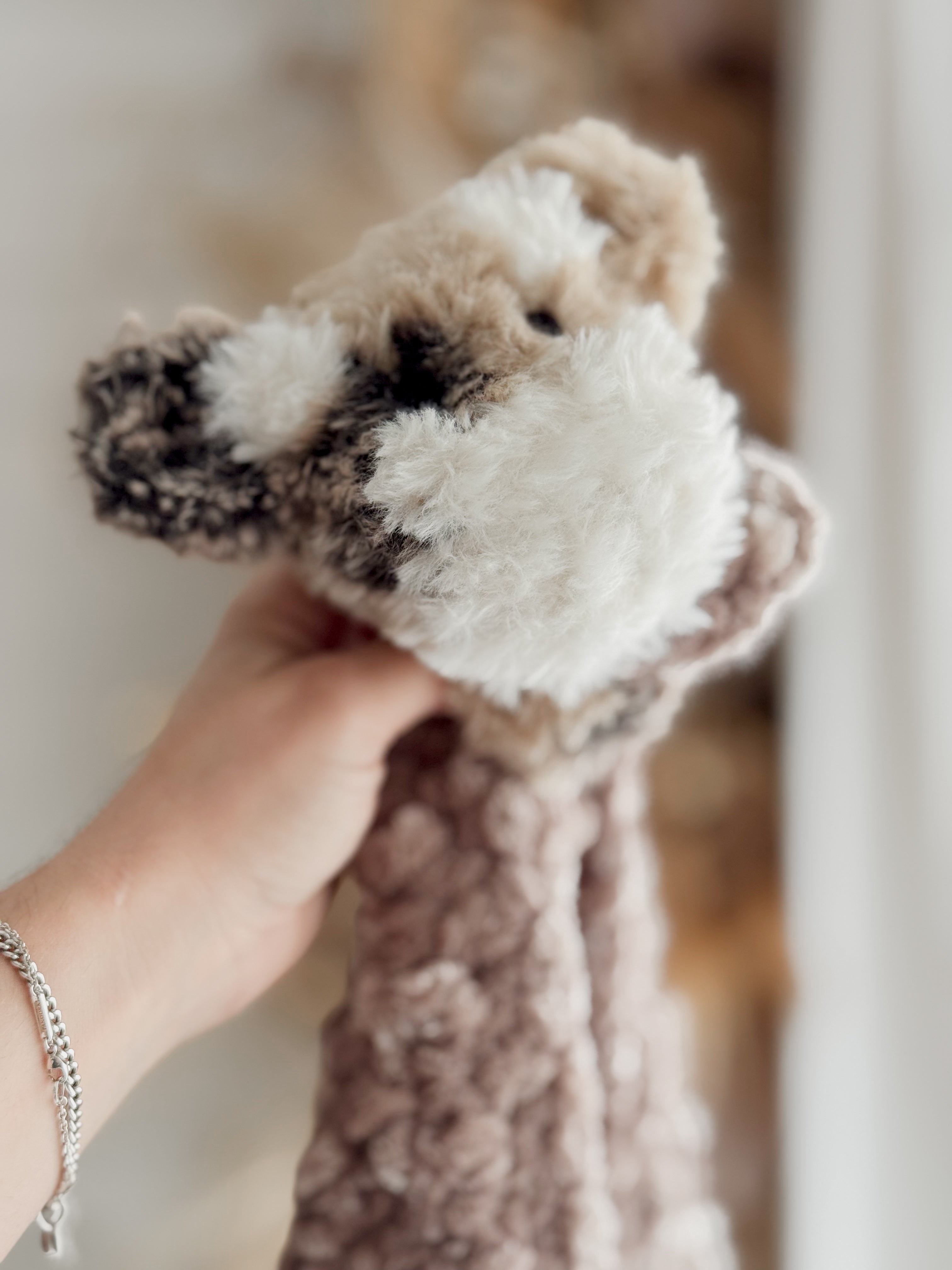 Mini Moo Blankie Friend Crochet Pattern By Elston and Lonnie
