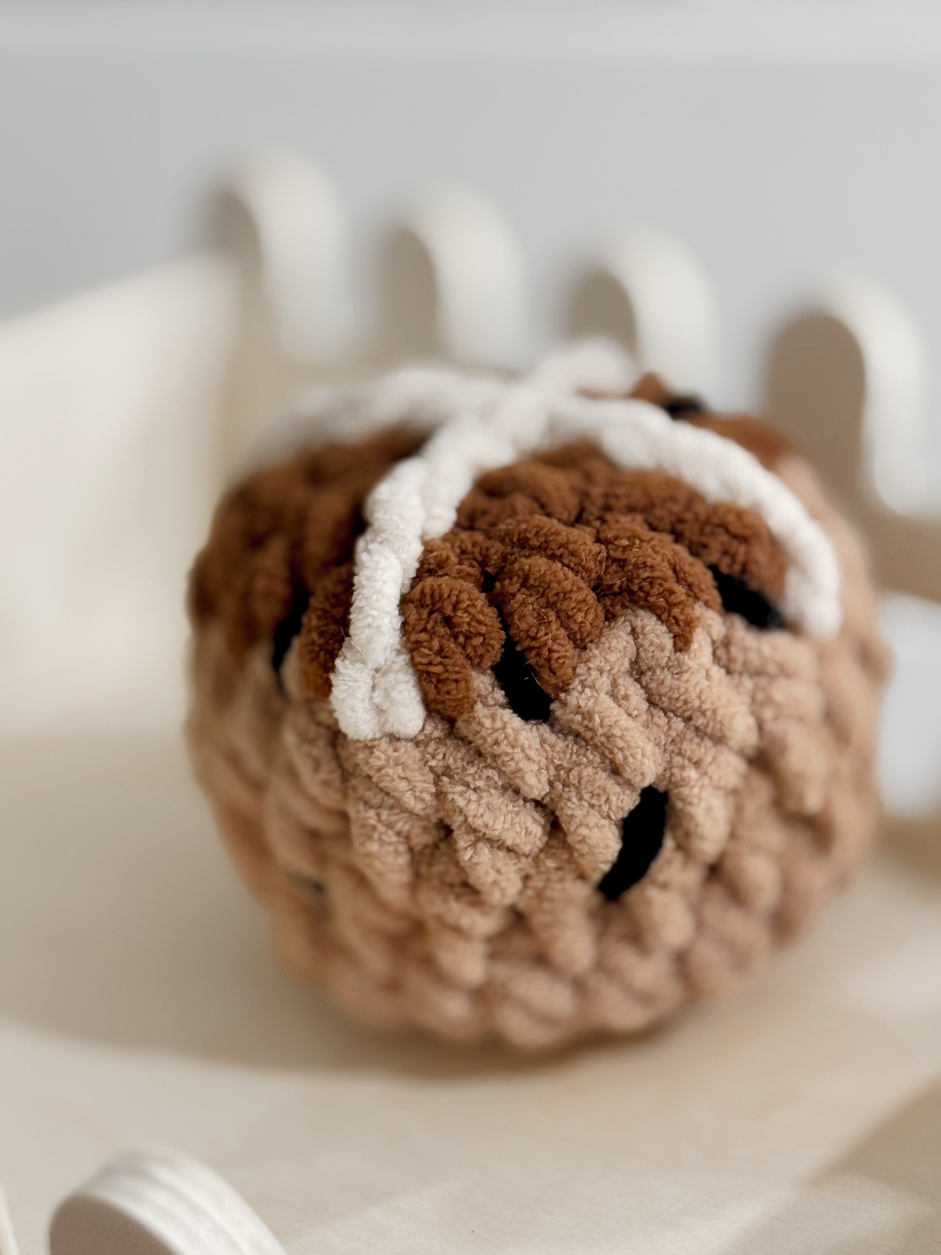 Hot Cross Bun Crochet Pattern