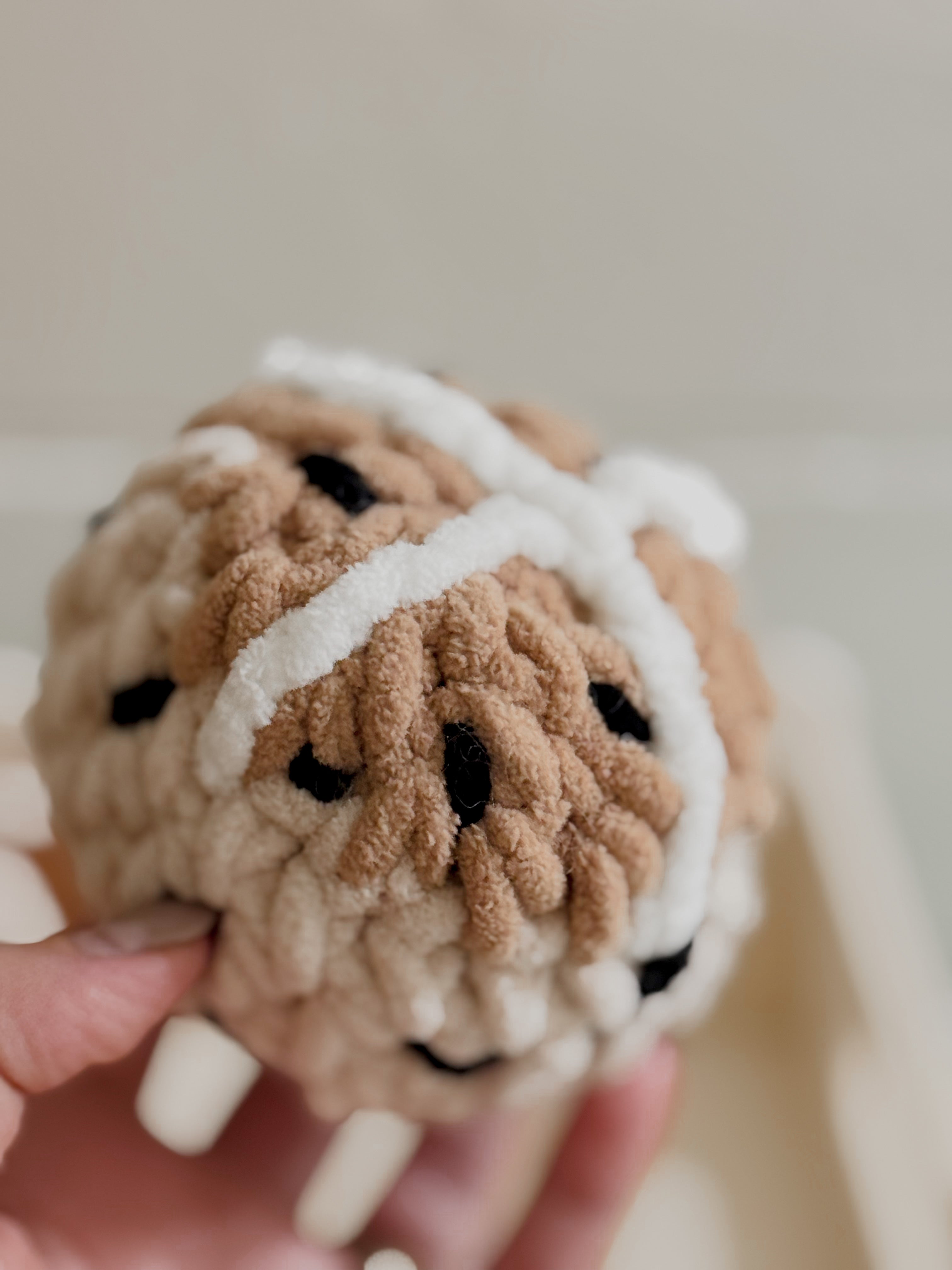 Hot Cross Bun Crochet Pattern