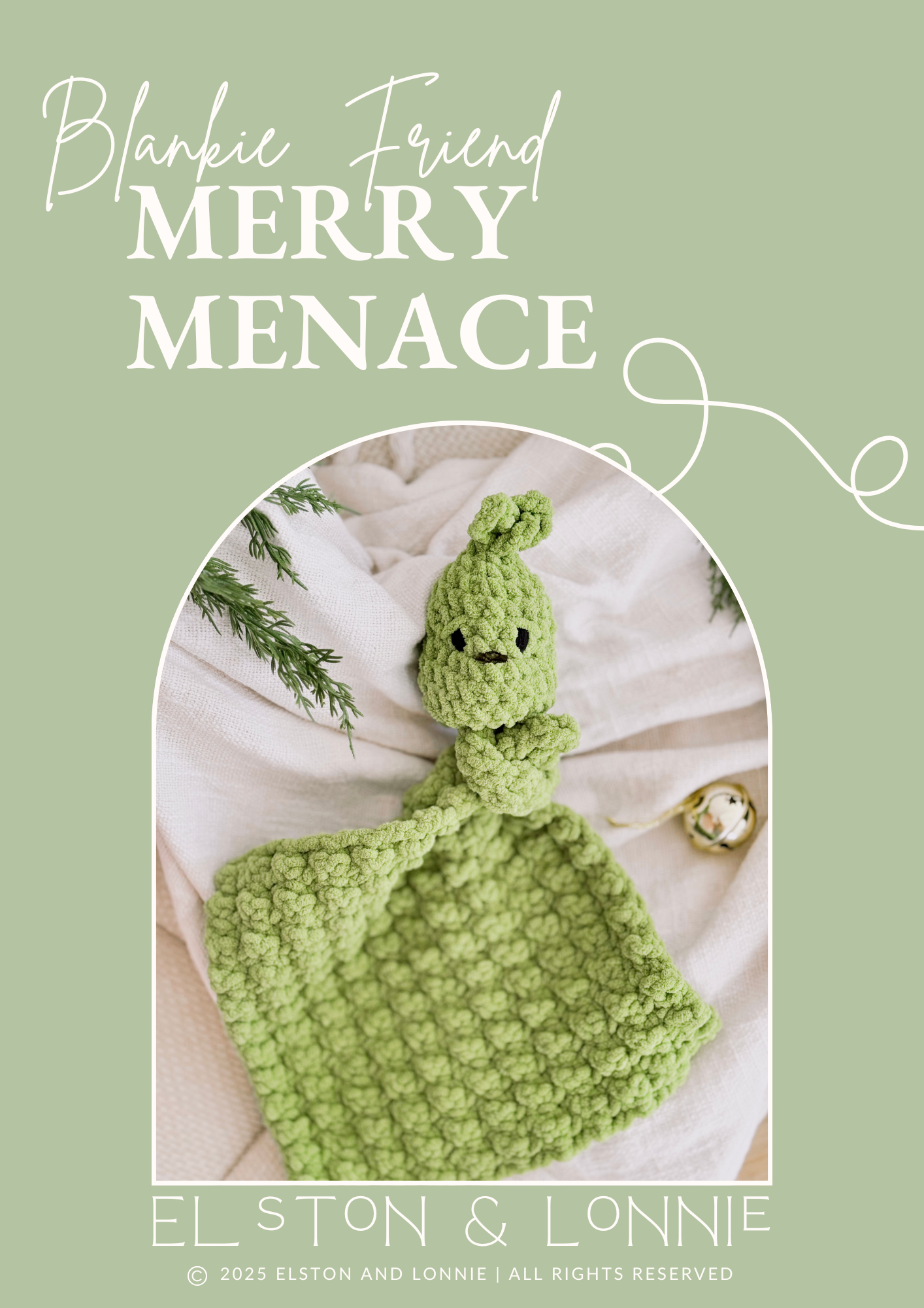 Blankie Friend Merry Menace Crochet Pattern